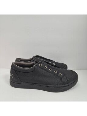 Mozo Maven Women's Black Canvas Slip On Tag Free Work Shoes US Size 6.5 NWOT